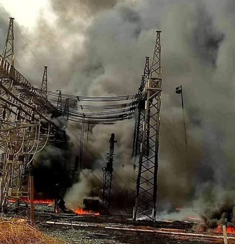 السودان: حريق بمحطة الخرطوم أكبر محطات توليد الكهرباء في البلاد.