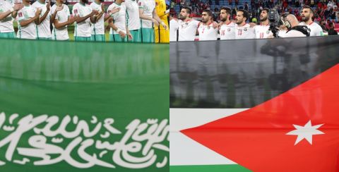 موعد مباراة الأردن والسعودية في تصفيات كأس العالم 2026 والقنوات الناقلة