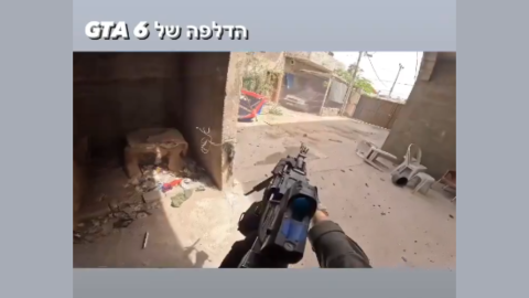 GTA 6 Leak: Israeli soldier films himself destroying Gaza homes