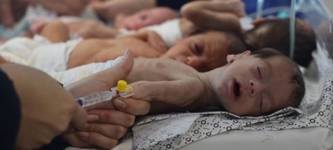 اليونيسيف: ألاف الأطفال في غزة معرضون لخطر الموت 