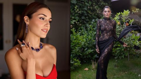 Hande Erçel named brand ambassador for Pomellato new collection 'Together' in Milan