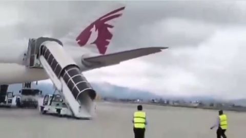 فيديو جديد يوثق لحظة سقوط طائرة نيبال 