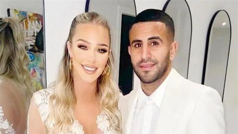 في غياب نجوم الراقي!! محرز يحتفل بزفافه على الطريقة الجزائرية