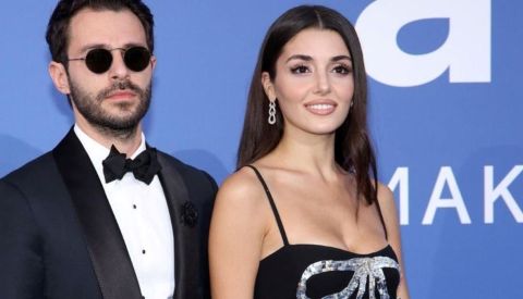 هاندا ارتشيل بالبكيني الأسود على غلاف مجلة Instyle