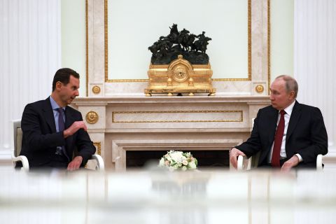 Vladimir Putin and Bashar Assad to meet in Moscow
