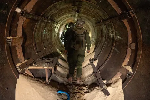 Hamas' 3 level maze tunnel leading to another country stuns Israel