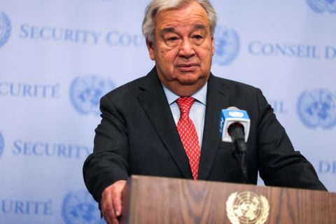 Guterres condemns Israeli attack on Mawasi Khan Younis