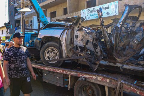 1 killed in an Israeli airstrike on Western Beqaa, Lebanon
