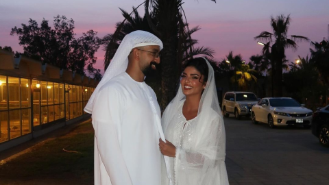 أصالة كامل تحتفل بعقد قرانها..وتنشر صورة حماتها