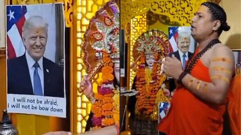 Hindu group prays to expel 'evil spirits' surrounding Donald Trump