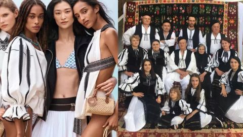 Romanians accuse Louis Vuitton of 'stealing' their traditional blouse