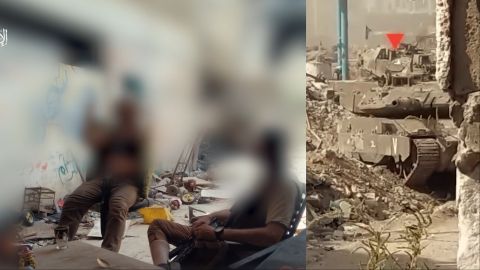 Al-Qassam presents 'Swing ambush gift' to Netanyahu; Israeli army announces casualties