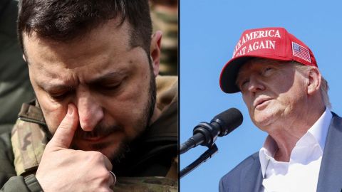 Leaked image: 'crying' Zelenskyy fears Trump's election victory