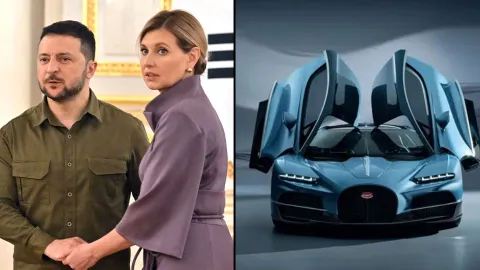 Did Zelensky's wife get the newest Bugatti Tourbillon for $4.8M? Fake receipt goes viral