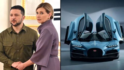 Did Zelensky's wife get the newest Bugatti Tourbillon for $4.8M? Fake receipt goes viral