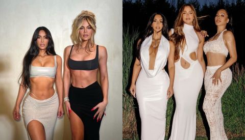 Kim Kardashian and Khloe Kardashian arrive in Mumbai for lavish Ambani-Merchant wedding