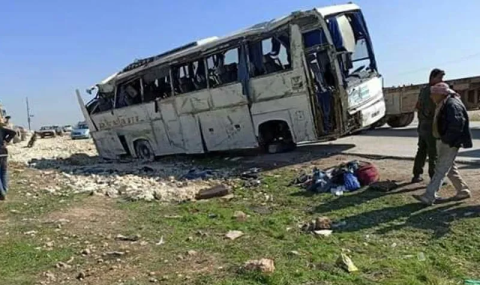 سوريا... وفاة 13 وإصابة 37  بحادث تدهور مركبة بحمص 