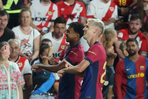 أولمو يقود برشلونة للفوز على فايكانو في أول ظهور له
