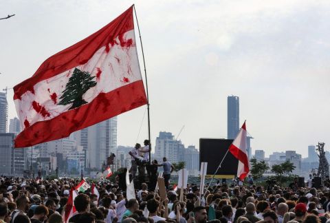 In tears and sorrow, Lebanese mark 4th anniversary of Beirut port blast