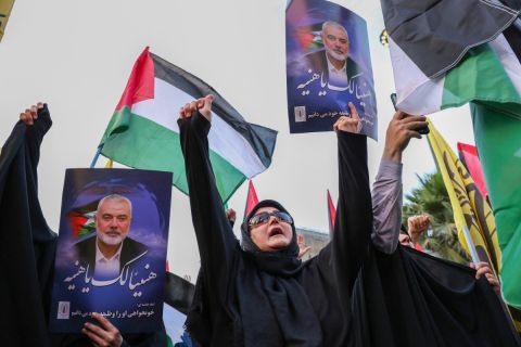 Funeral ceremony for Hamas chief Ismail Haniyeh starts in Tehran