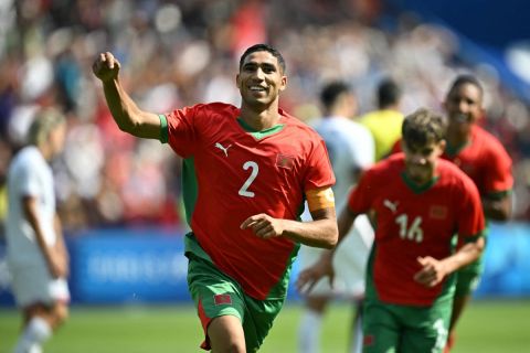 موعد مباراة المغرب وإسبانيا في نصف نهائي أولمبياد باريس 2024 والقنوات الناقلة
