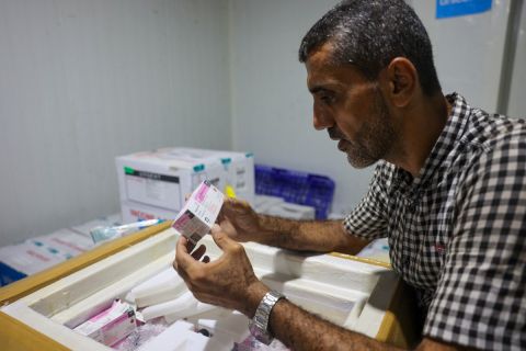 Polio vaccination campaign launched in Southern Gaza amid Israeli attacks