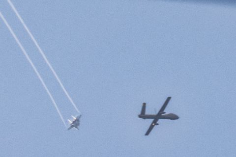Israeli drone strikes a car in Al-Bazouriya, south Lebanon 