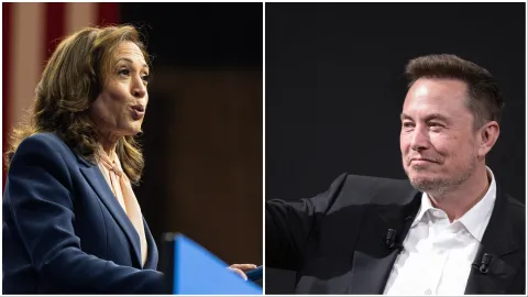 After Trump, Musk invites Kamala Harris to X Spaces