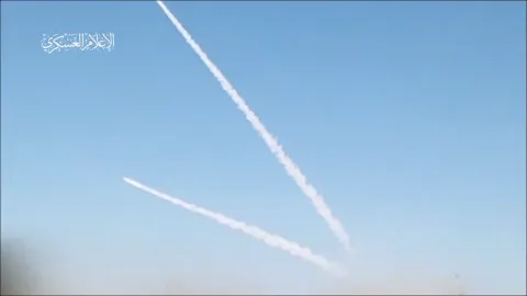 Video: Al-Qassam strike M90 missiles on Tel Aviv in retaliation for civilian attacks