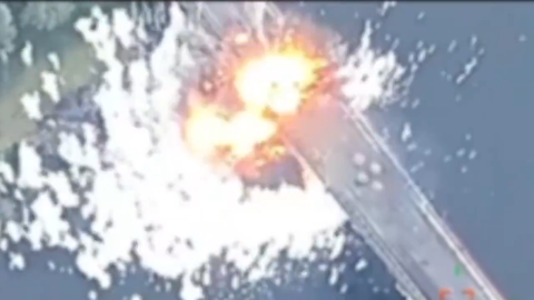 Ukrainian forces destroy the second bridge in the Kursk region of Russia