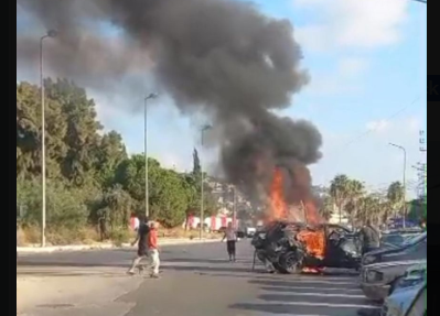 Israeli drones strike vehicle in southern Lebanon, two Hamas figures assassinated
