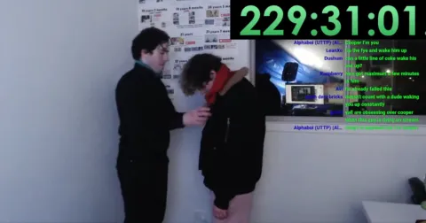 YouTuber hallucinates after 9 day stream without sleep