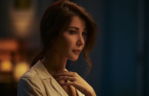 نانسي عجرم تستنكر تواصل المجازر و القتل في غزة