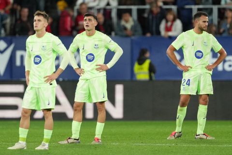 المداورة تكلف برشلونة خسارته الأولى في الدوري الإسباني
