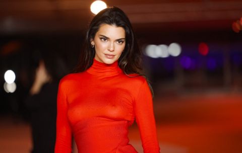 Kendall Jenner goes topless in Marni's fall 2024 campaign with teezo touchdown