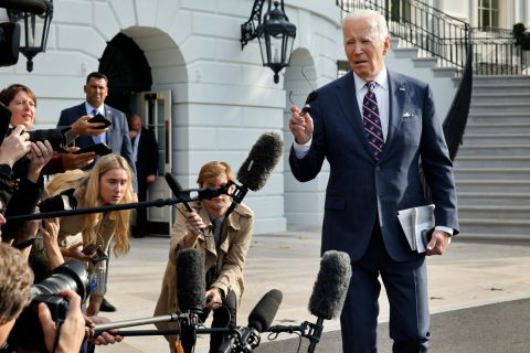 Biden comments on alleged 