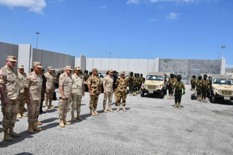 Egyptian military chief visits Gaza border unannounced