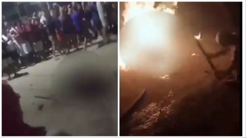 Shocking video: Mass harassment of woman in tiny skirt in Morocco's Tangier