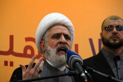 Hezbollah's Naim Qassem to address supporters today