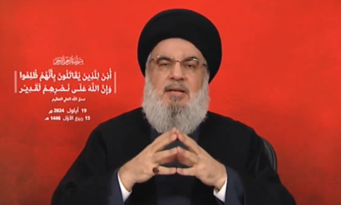 Nasrallah vows retaliation after unprecedented Israeli cyber-attacks on Hezbollah