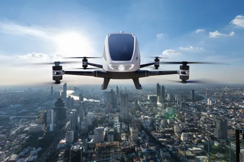 UAE to launch flying taxi trials in 2025