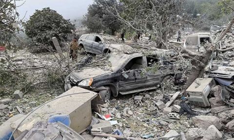غارات جوية عنيفة متواصلة على لبنان
