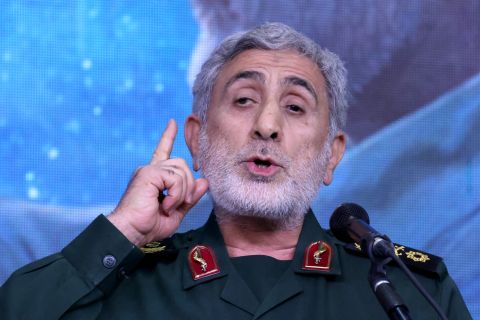 Iran finally speaks out about fate of Quds Force chief Esmail Qaani