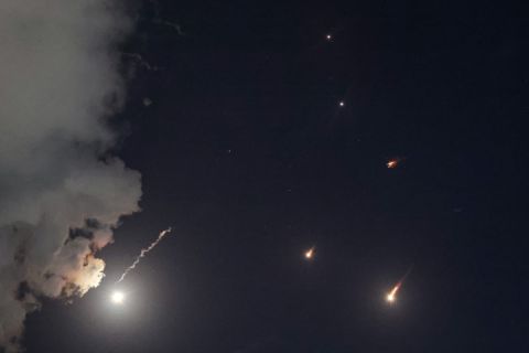 Tel Aviv rocked by explosions as rockets fired from Lebanon echo in the city