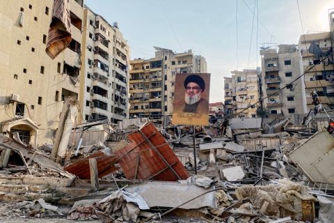 Body of Nasrallah's nurse retrieved from under rubble after a month
