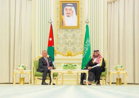 Jordanian King and Saudi Crown Prince hold key talks in Riyadh