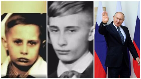 Never-seen-before photos of young Vladimir Putin on his 72nd birthday