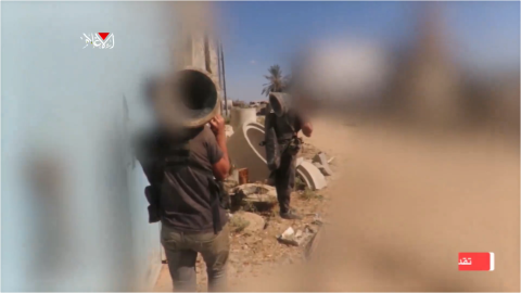 Watch: Hamas launch attacks on Israeli forces and vehicles in Gaza