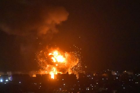 انفجارات في حيفا واعتراض مسيرة قبالة 