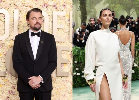 Leonardo DiCaprio & Vittoria Ceretti step out with their parents amid engagement rumors